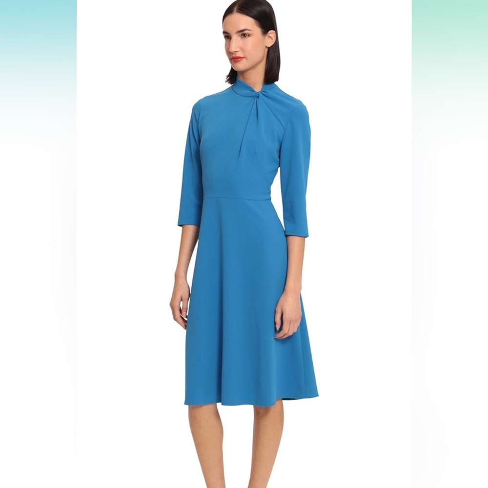 Donna Morgan twist neck dress